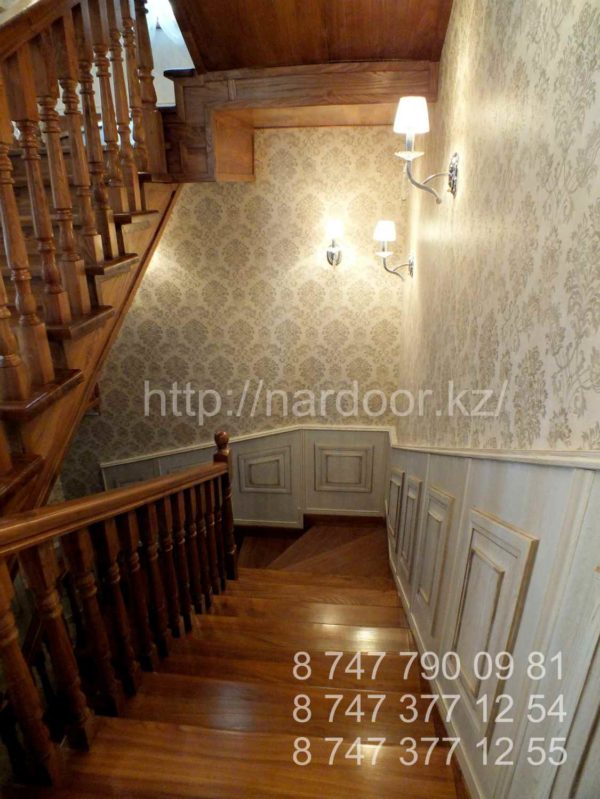 изготовление деревянных лестниц дешево Алматы